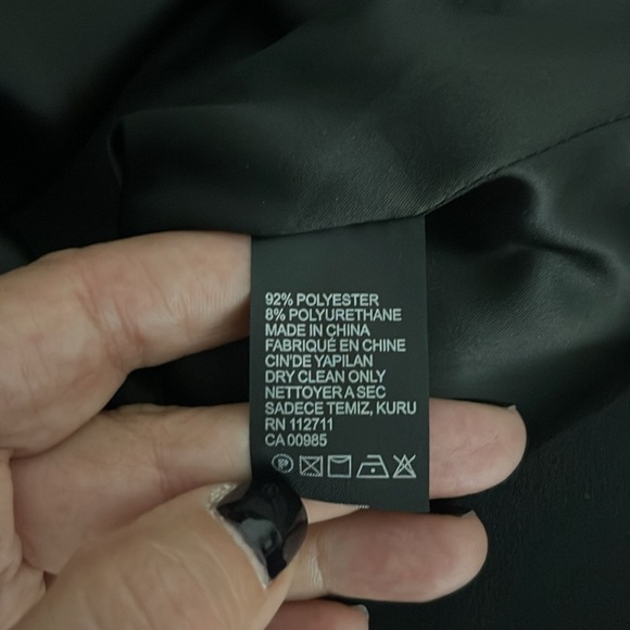 Jay Godfrey Black Viola Open Back Strapless Stretch Mini Party Dress 2 - Picture 8 of 8